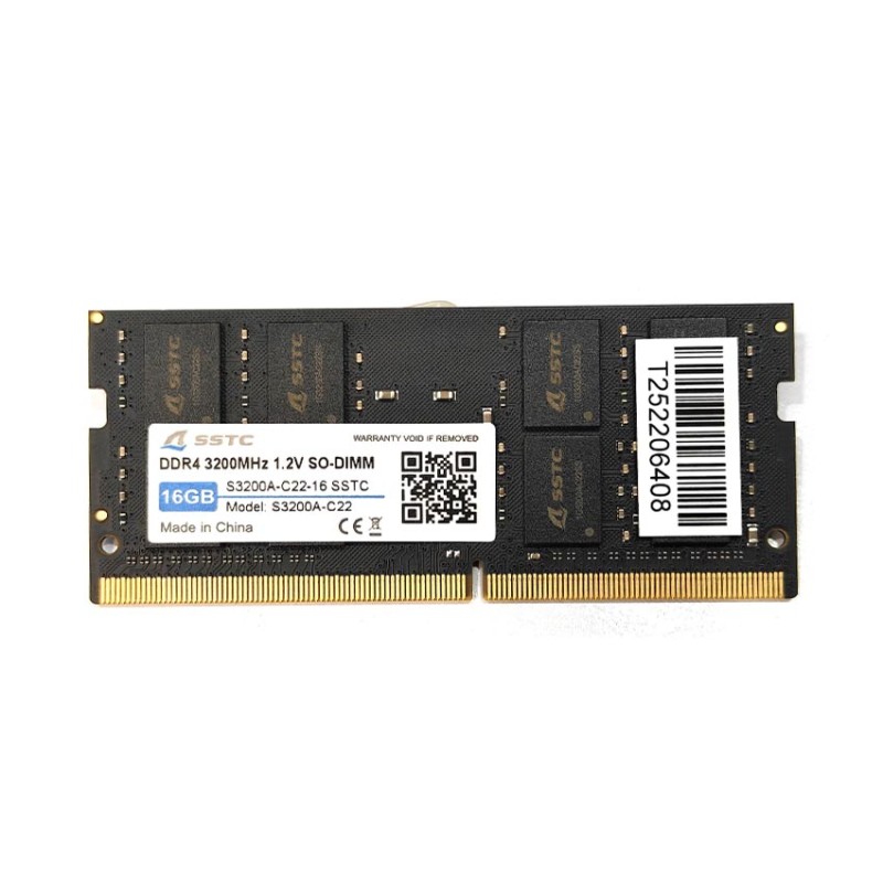 Ram Laptop SSTC (S3200A-C22 16GB) 16GB (1x16GB) DDR4 3200Mhz (Intel/AMD)
