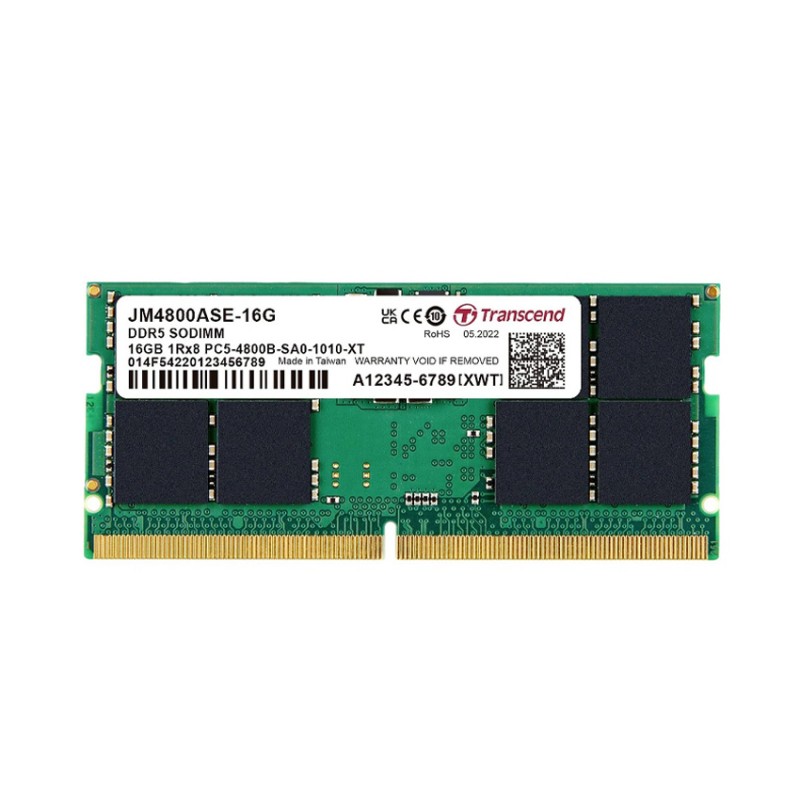 Ram Laptop Transcend (JM4800ASE-16G) 16GB (1x16GB) DDR5 4800MHz