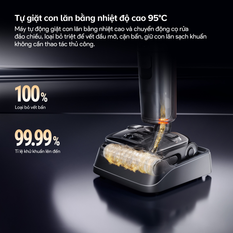 Roborock F25 ACE Pro Máy hút bụi lau nhà cầm tay – Bản Quốc Tế