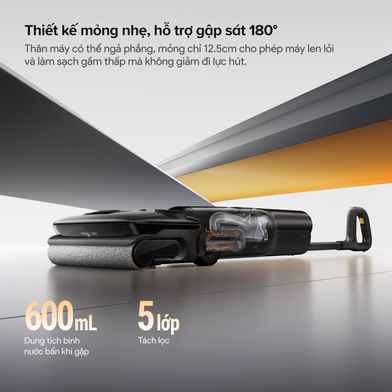 Roborock F25 ACE Pro Máy hút bụi lau nhà cầm tay – Bản Quốc Tế