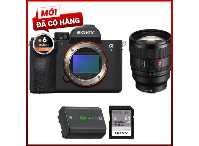 Sony A7 V + Sony FE 85mm f/1.4 GM II (Chính hãng)