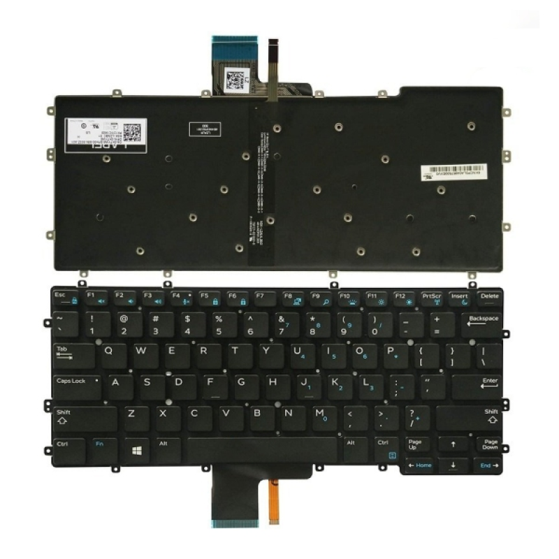 Bàn phím Dell Latitude 7370 zin led