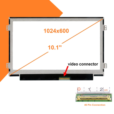 LCD 10.1 Led mỏng 40 pin