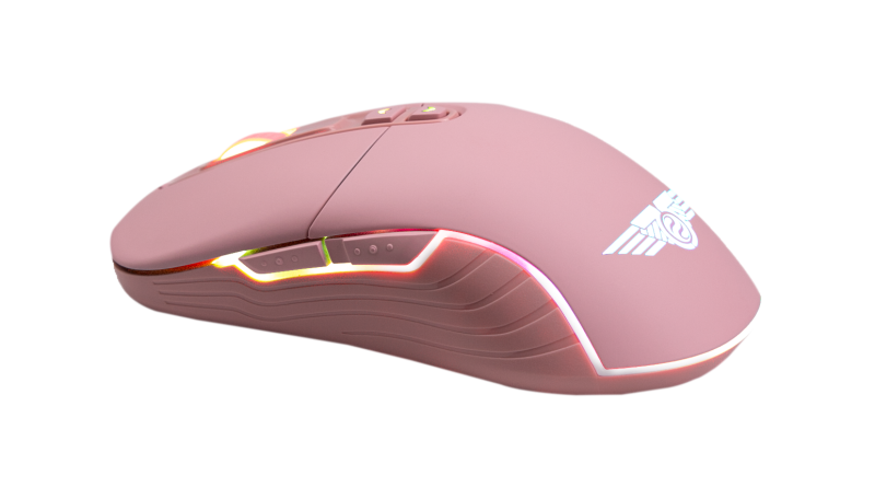 CHUỘT GAME KHÔNG DÂY PRO – DUAL MODE WGX6, PINK